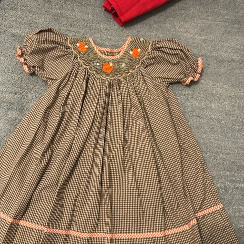 Petit Ami, 2T smocked Halloween Dress